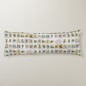 ルイス・ワーイン・キャットアルファベット ボディピロー (裏面)