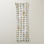 ルイス・ワーイン・キャットアルファベット ボディピロー (裏面 (縦))