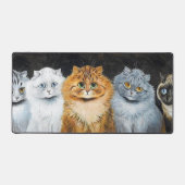 ルイス・ワーイン（5匹） デスクマット (正面)