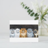 ルイス・ワーイン（5匹） ポストカード (スタンド正面)