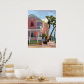 ルイズバックヤードプリント ポスター (キッチン)