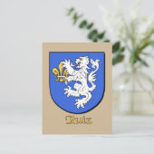 ルイズファミリーヘラルディックシールド ポストカード (スタンド正面)