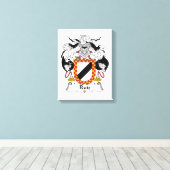 ルイズ家紋 キャンバスプリント (インサイチュ (ウッドフロア))