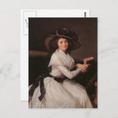 ルイセエリザベスヴィジールバラン – シャトル伯爵夫人 ポストカード (正面/裏面)