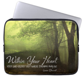 ルイセドリスコル感動的引用文「内」 ラップトップスリーブ