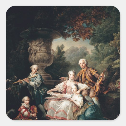 ルイドゥブーチェットマーキスデソーシュ スクエアシール (正面)