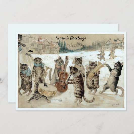 ルイビクトリアンワーインが歌う猫たちの時代 シーズンカード (正面/裏面)