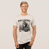 ルイビルで地元を味わおう トライブレンドＴシャツ (正面全面)