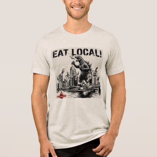 ルイビルで地元を味わおう トライブレンドＴシャツ (正面)