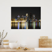 ルイビルのスカイラインプリント ポスター (キッチン)