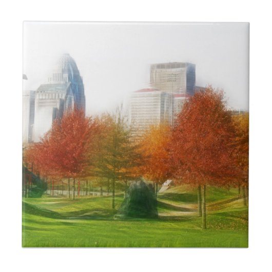 ルイビルキー タイル (正面)