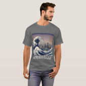 ルイビル ウェーブ 日本 Tシャツ (正面フル)
