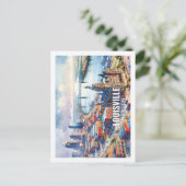 ルイビル・ケンタッキー有名な旅行水の色 ポストカード (スタンド正面)