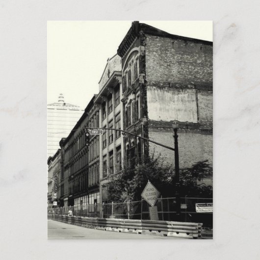 ルイビル、KY 白黒 ポストカード (正面)