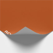 ルイボス赤茶色の色名 ラッピングペーパー (角)