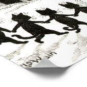 ルイワーインキャットフルムーン ポスター (角)