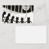 ルイワーインキャットフルムーン 名刺 (正面/裏面)