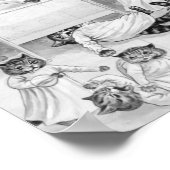 ルイワーインキャットユーモア ポスター (角)