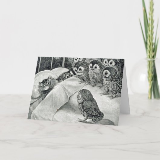 ルイワーインキャット悪夢フクロウバード カード (正面)