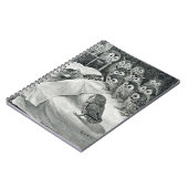 ルイワーインキャット悪夢フクロウバード ノートブック (左側)