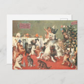 ルイワーインクリスマスパーティー ポストカード (正面/裏面)