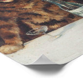 ルイワーイン喫煙と飲酒 ポスター (角)