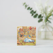 ルイワーイン – サマーティーパーティー スクエア名刺 (スタンド正面)