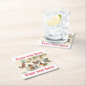 ルイワーイン スクエアペーパーコースター (インサイチュ)