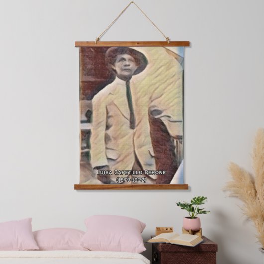 ルイーサカペティヨ 吊り下げ型タペストリー (寝室)