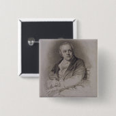 ルイージSchiav著刻まれるウィリアムブレイク(1757-1827年) 缶バッジ (正面&裏面)