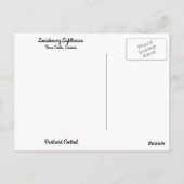 ルイースバーグ灯台 ノバスコシア州 ポストカード (裏面)