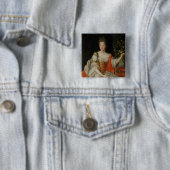 ルイースFrancoise deブルボンのポートレート 缶バッジ (インサイチュ)