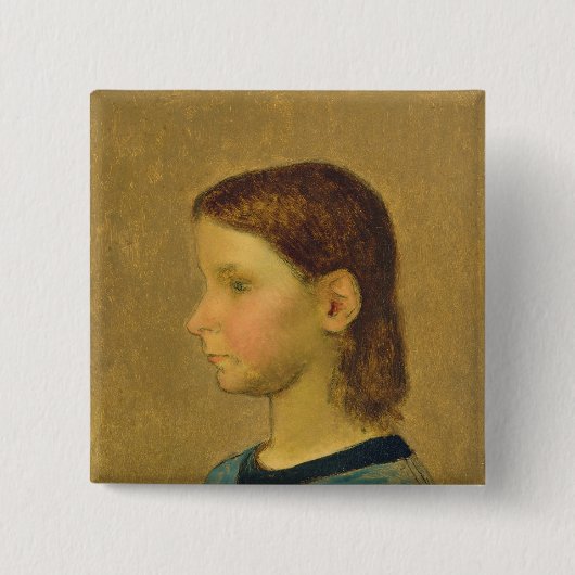 ルイーズのキビ、c.1863 缶バッジ (正面)
