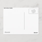 ルイーズ湖のはがき ポストカード (裏面)