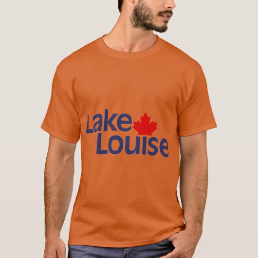 ルイーズ湖のギフト Tシャツ (正面)