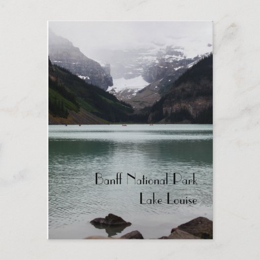 ルイーズ湖はがき ポストカード (正面)