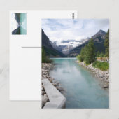 ルイーズ湖はがき ポストカード (正面/裏面)