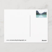 ルイーズ湖はがき ポストカード (裏面)