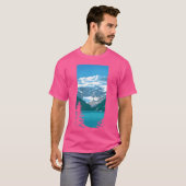 ルイーズ湖アクティブ Tシャツ (正面フル)