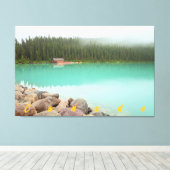 ルイーズ湖 キャンバスプリント (インサイチュ (ウッドフロア))