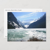 ルイーズ湖, バンフ, アルバータ州, カナダ ポストカード (正面/裏面)