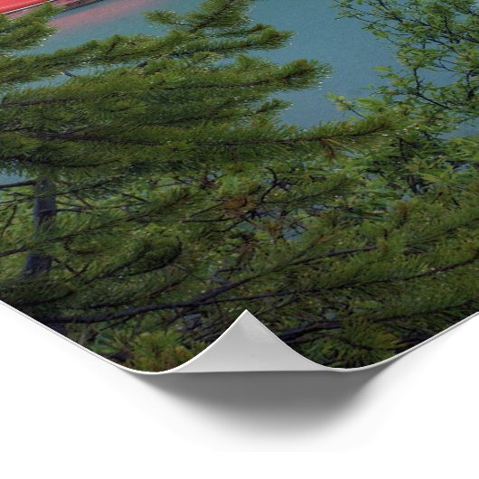 ルイーズ湖 ポスター (角)