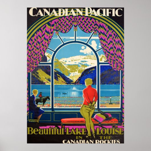 ルイーズ湖 ポスター (正面)