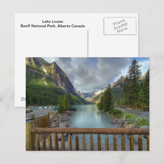 ルイーズ湖 ポストカード (正面/裏面)