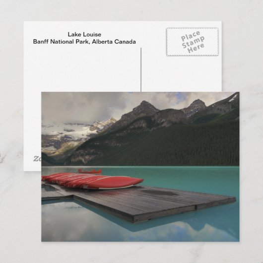 ルイーズ湖 ポストカード (正面/裏面)