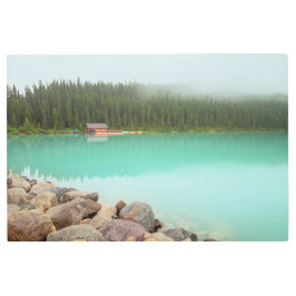 ルイーズ湖 メタルプリント