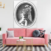 ルイーズ・コンタット・ド・パルニーの役割はスザンヌ キャンバスプリント (インサイチュ (リビング))