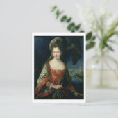 ルイーズ – ヒッポリートのポートレート(1687-1731)プリンセス ポストカード (スタンド正面)