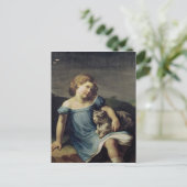 ルイーズ・ヴェルネットの子としてのポートレート, 1818-19 ポストカード (スタンド正面)