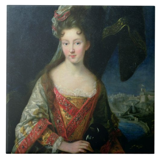 ルイーズHippolyte (1687-1731年)のポートレート、プリンセス タイル (正面)
